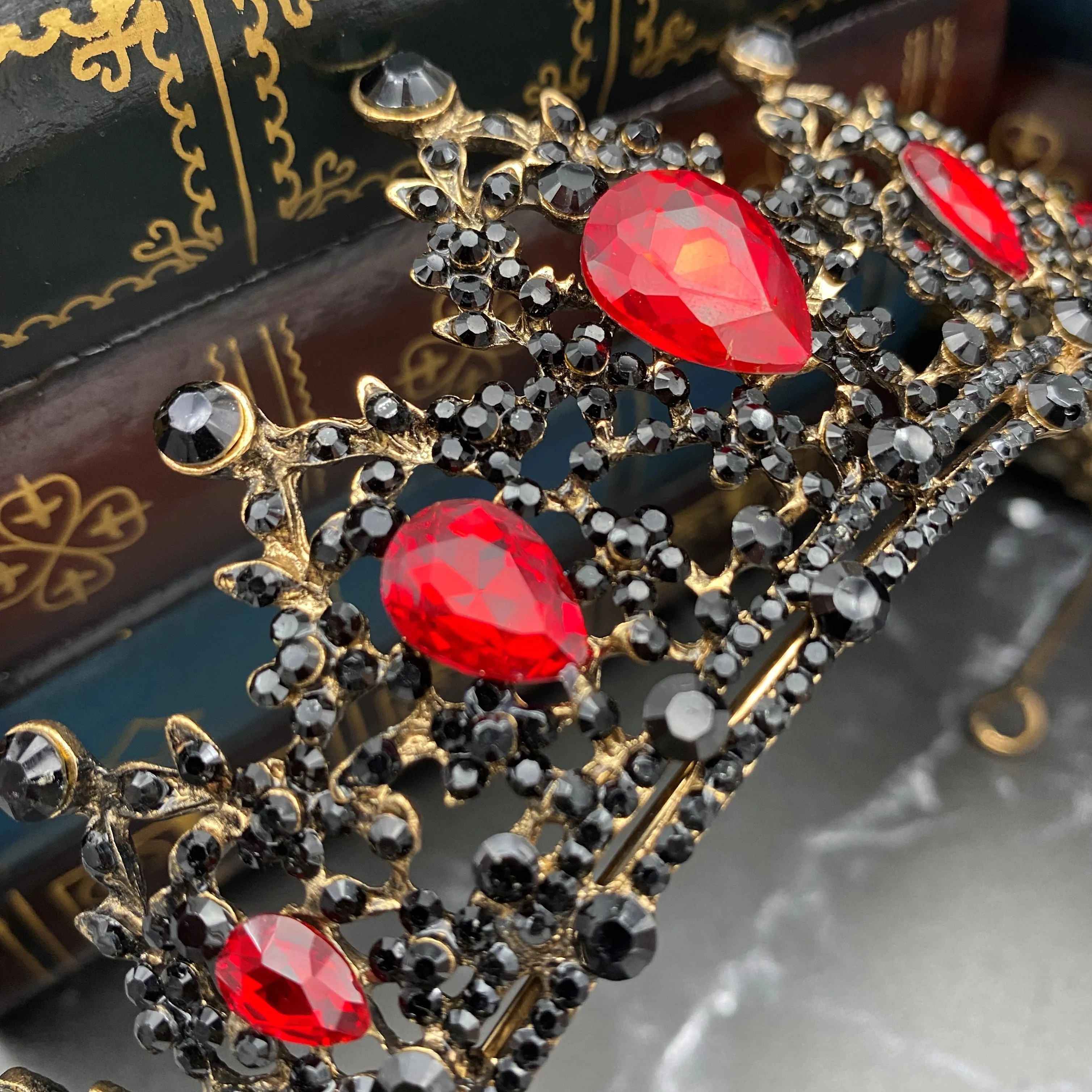 Ophelia's Tiara in Red