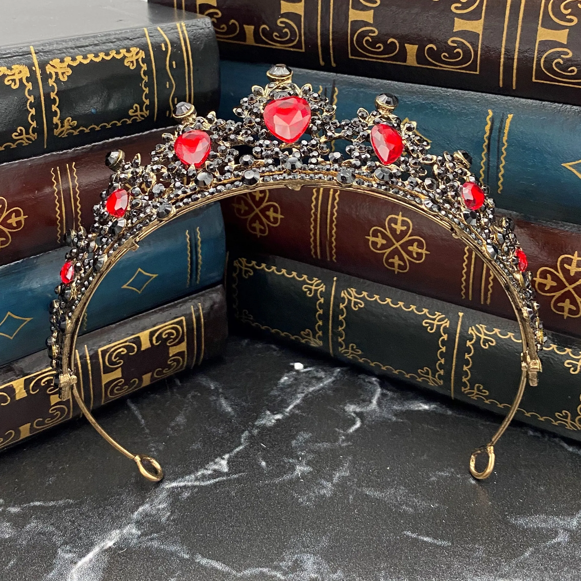 Ophelia's Tiara in Red