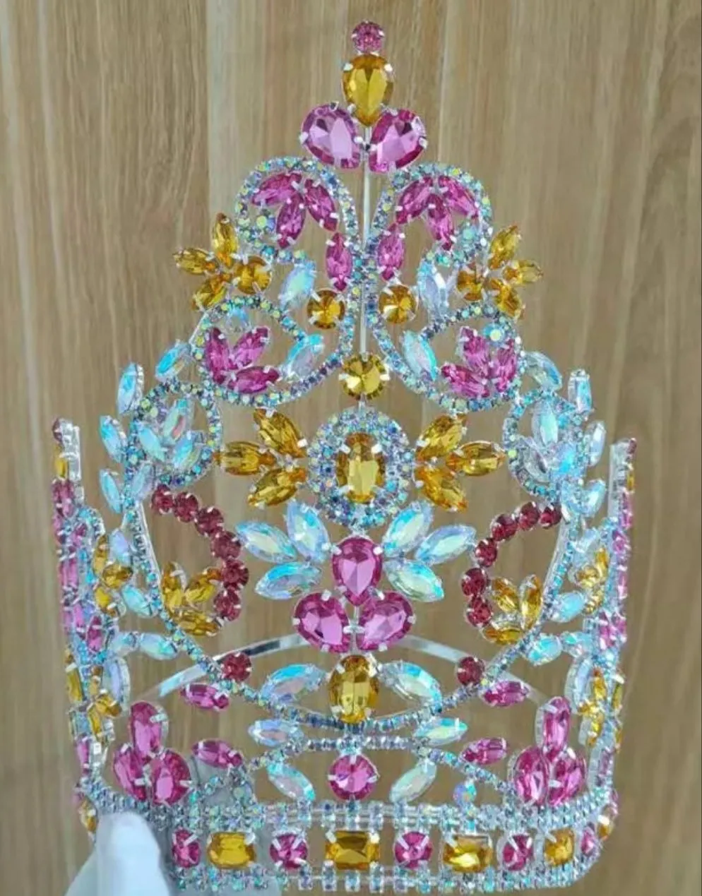 Pageant  tiara Crowns large  Wedding Crown