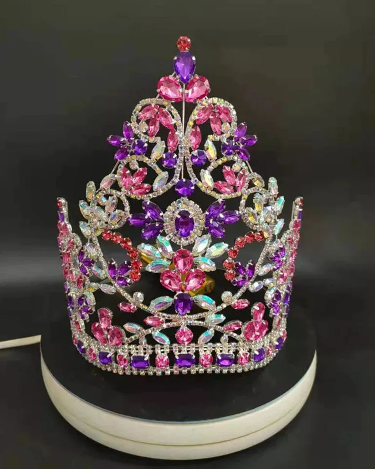 Pageant  tiara Crowns large  Wedding Crown