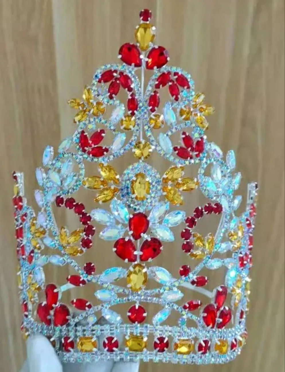 Pageant  tiara Crowns large  Wedding Crown