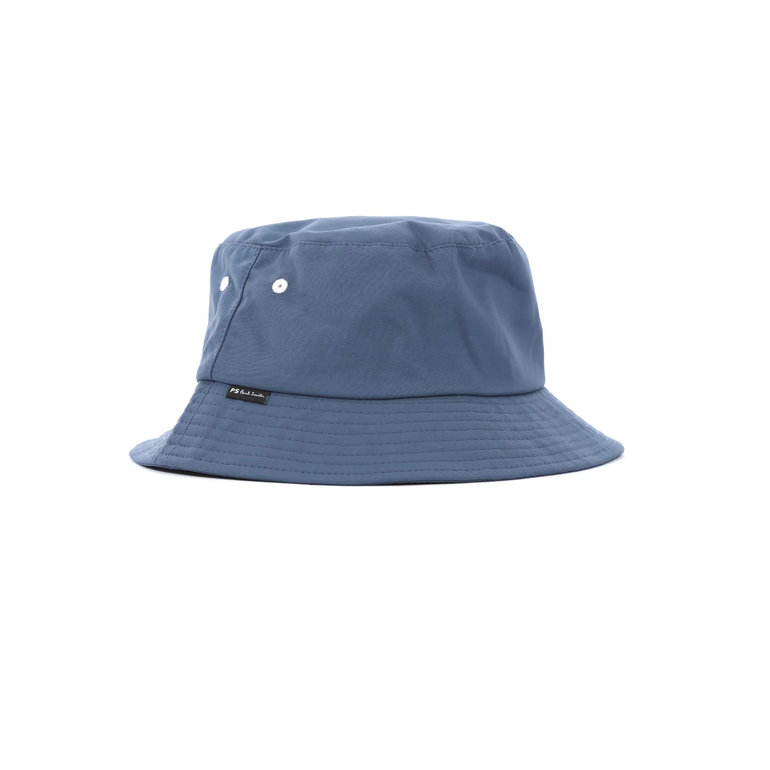 Paul Smith Broad Zebra Bucket Hat in Ink Blue