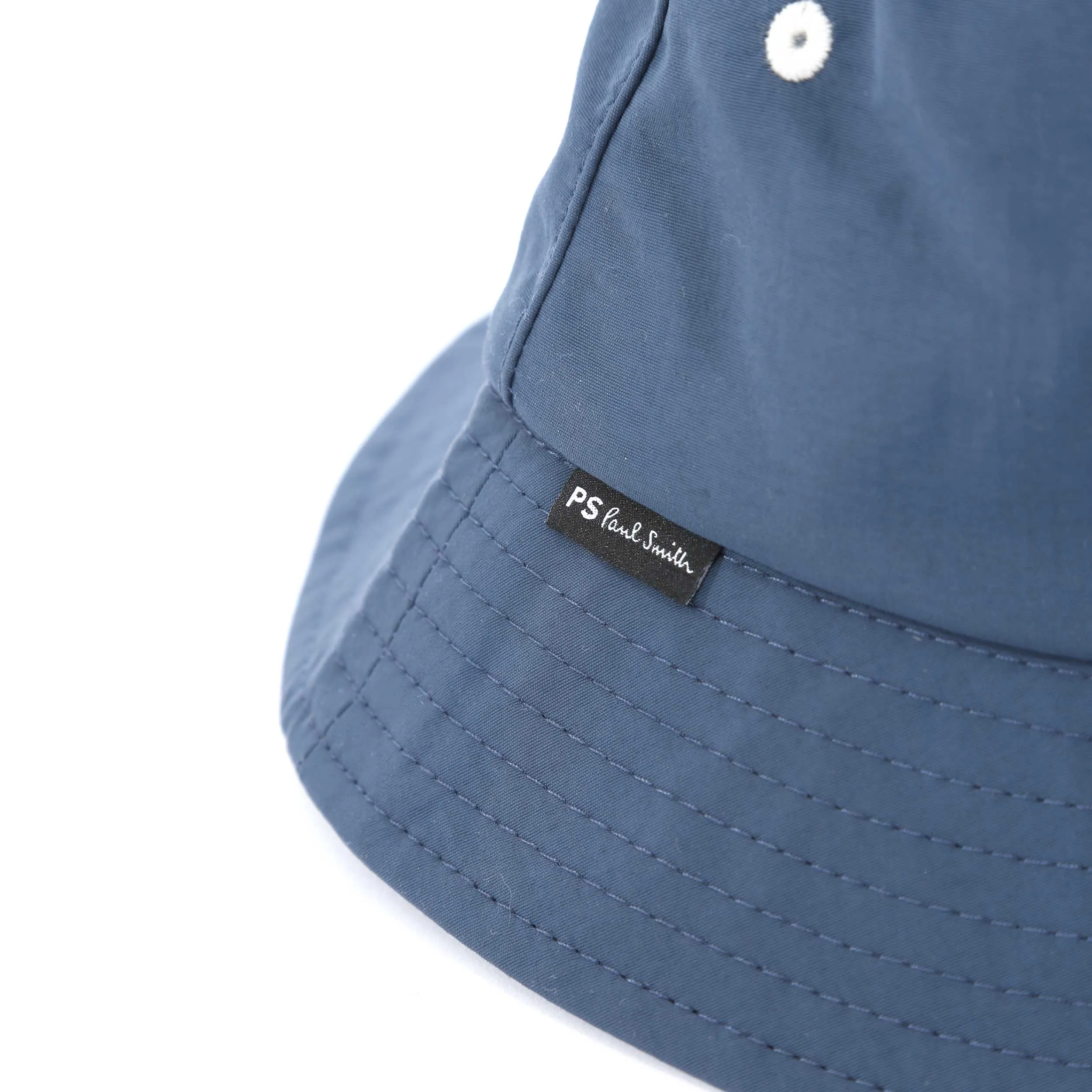 Paul Smith Broad Zebra Bucket Hat in Ink Blue