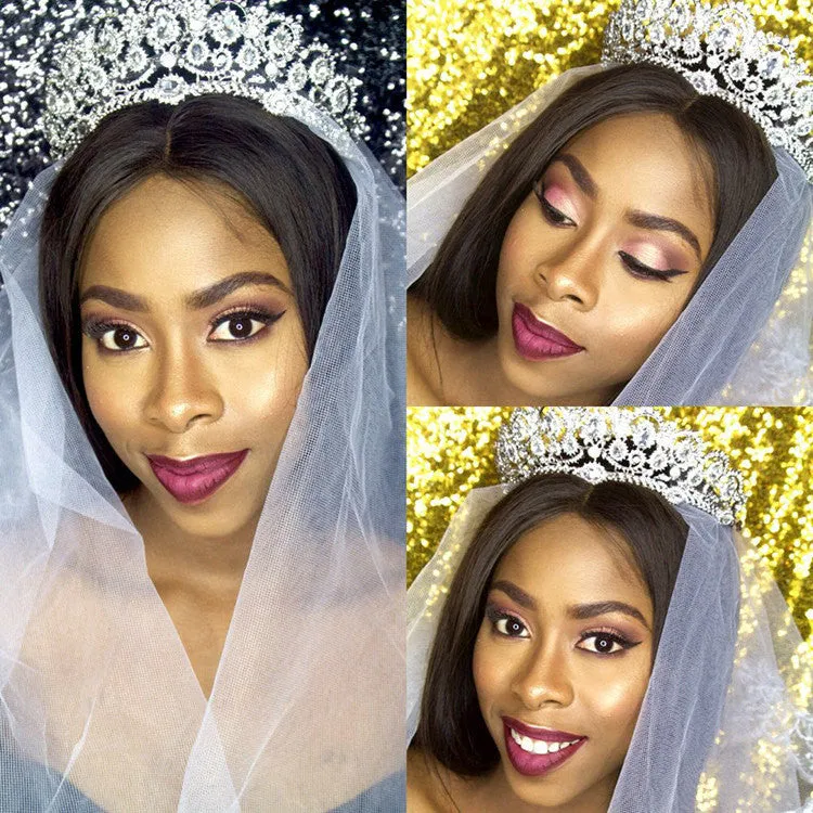 Peacock Wedding Tiara in five colors at Bling Brides Bouquet