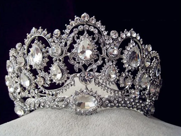 Peacock Wedding Tiara in five colors at Bling Brides Bouquet