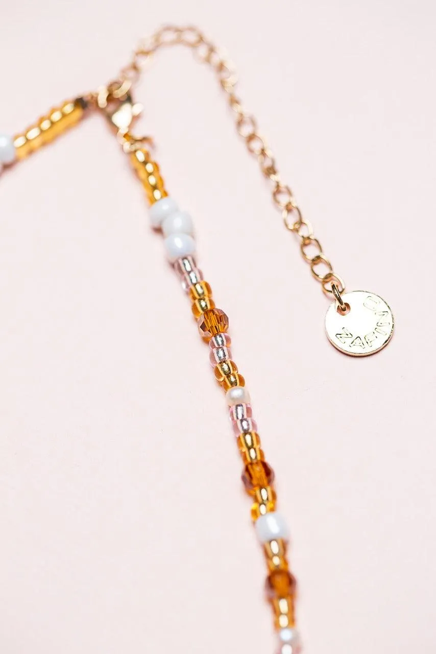 Pearl Necklace - Amber