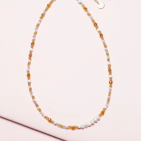 Pearl Necklace - Amber