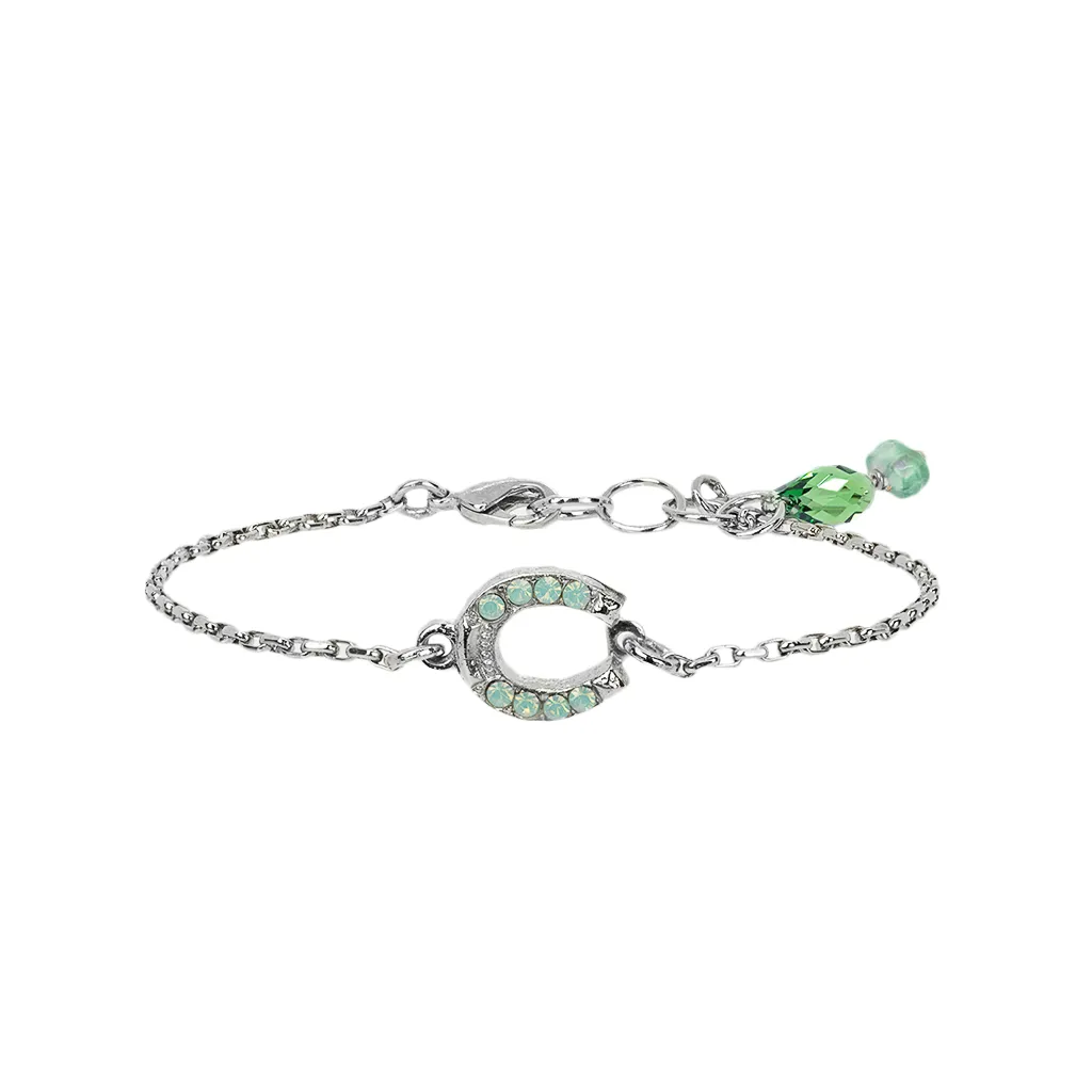 Petite Horseshoe Bracelet in "Pacific Opal" *Custom*