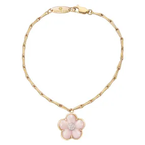 Pink Opal Fiore Charm Bracelet