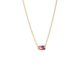 pink sapphire necklace