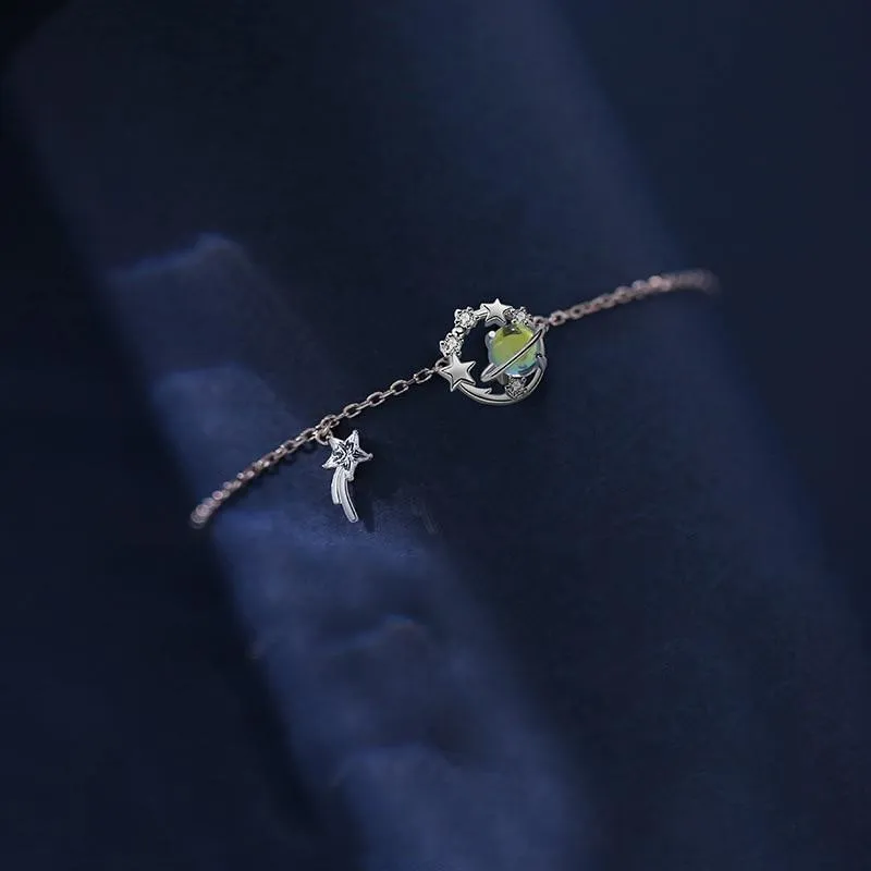 Planet Star Charm Bracelet