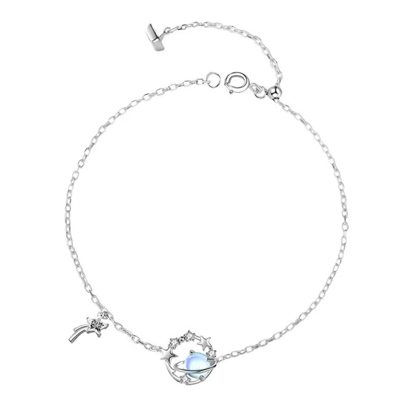 Planet Star Charm Bracelet