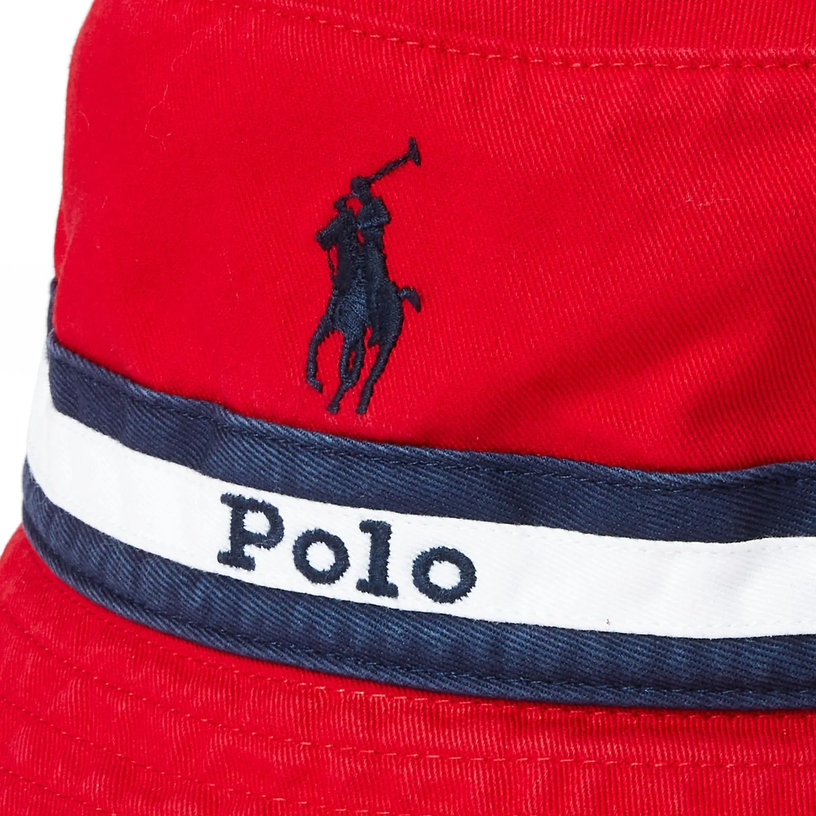 Polo Ralph Lauren - Loft Bucket Hat - Red, Navy and White
