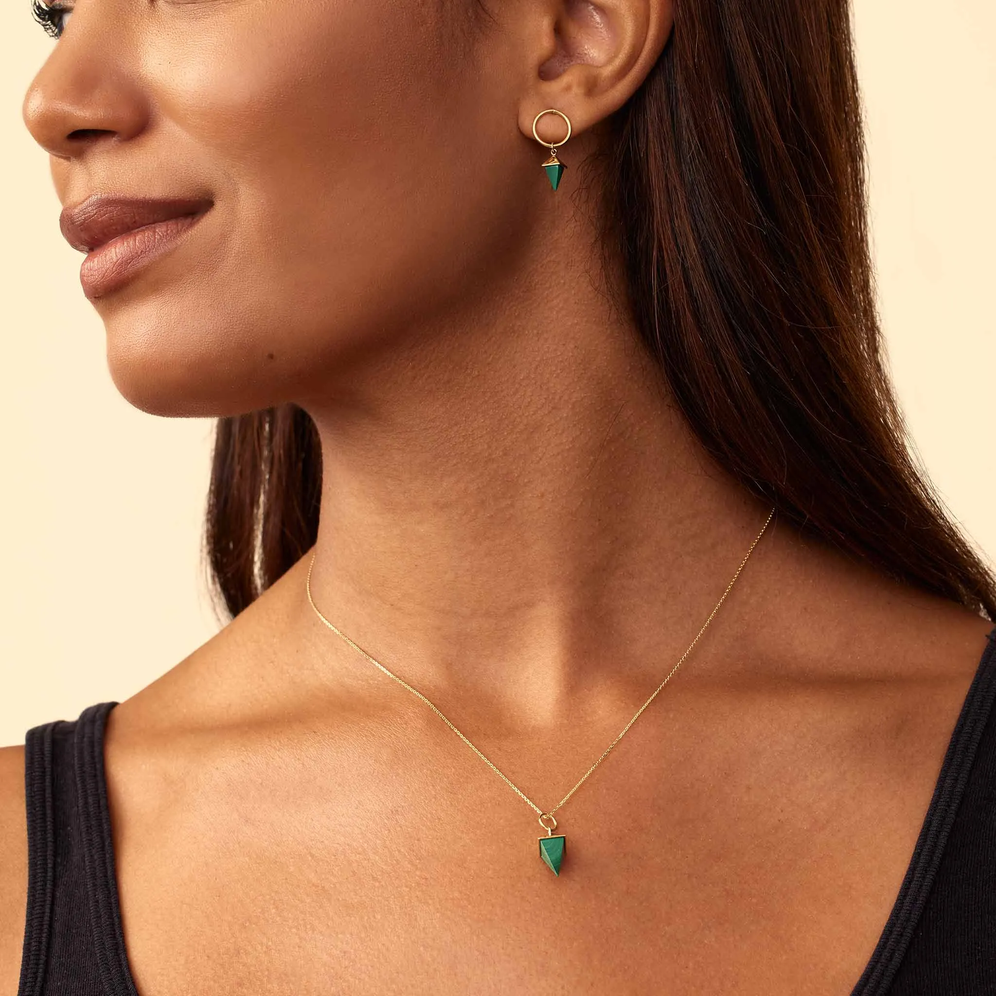Prism Point Drop Earrings