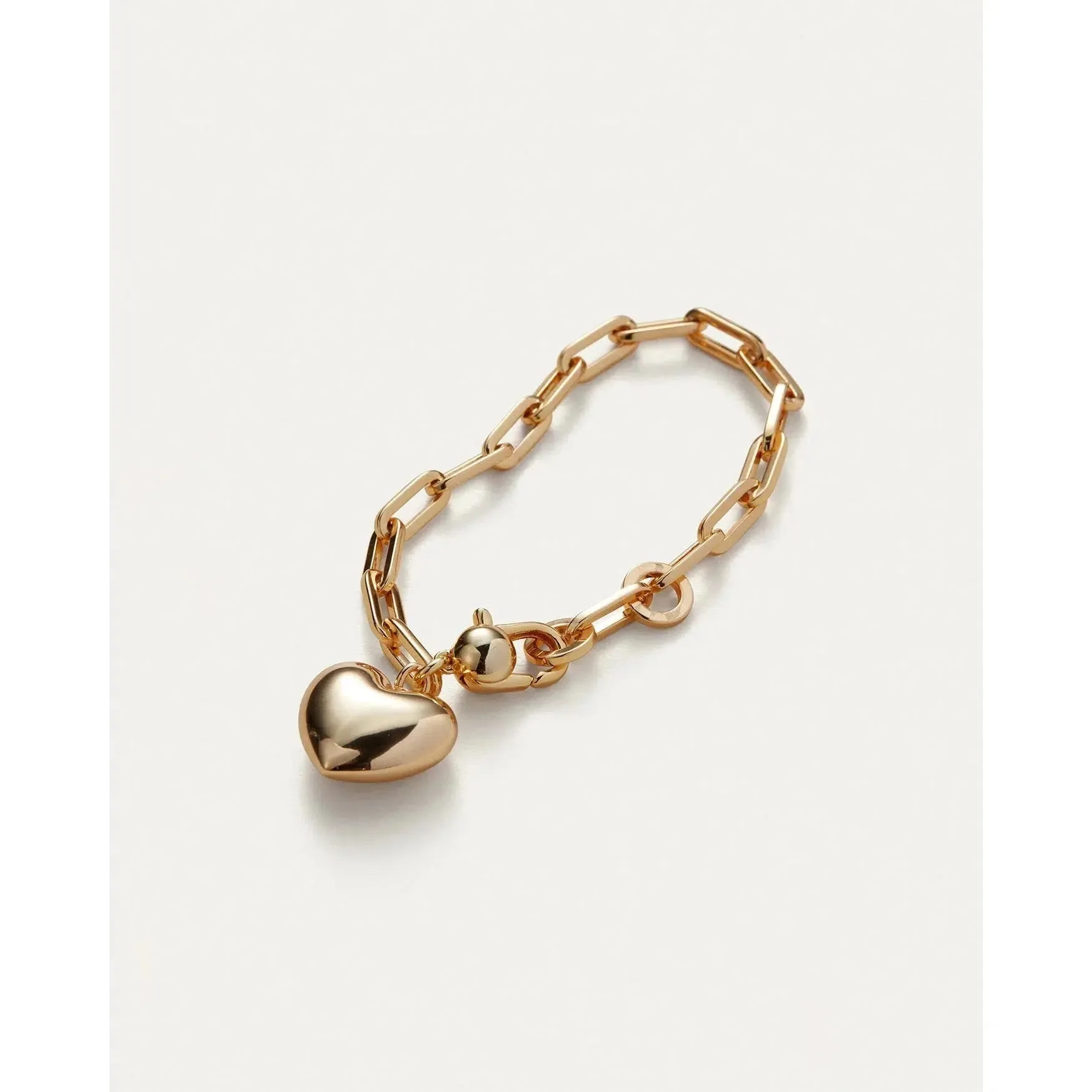 PUFFY HEART BRACELET