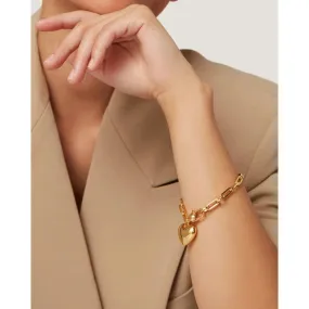 PUFFY HEART BRACELET