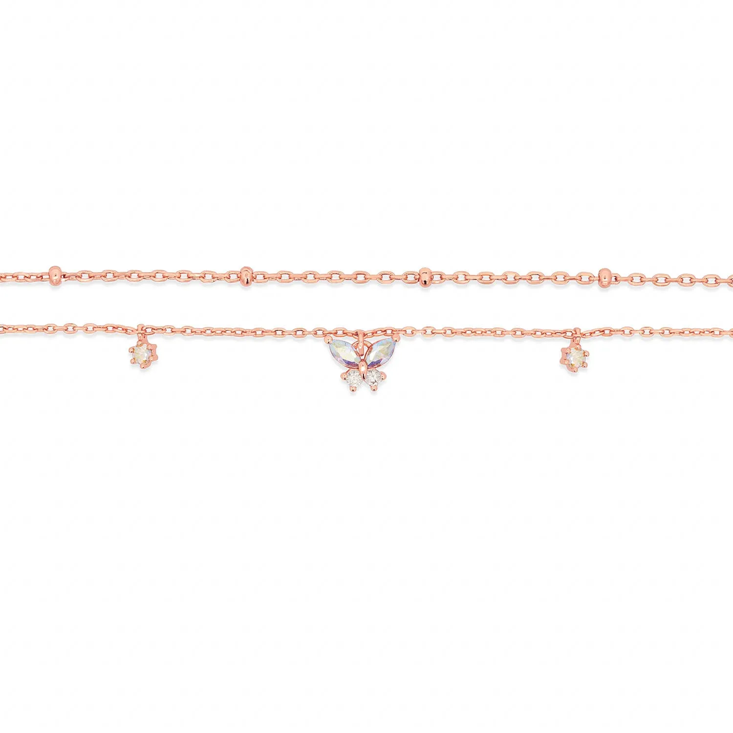 Rose Gold Meadow Bracelet