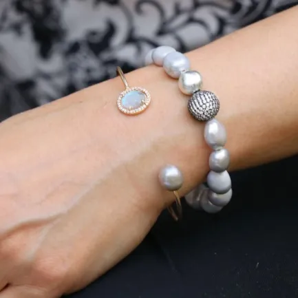 Rose Quartz Kissing Bracelet