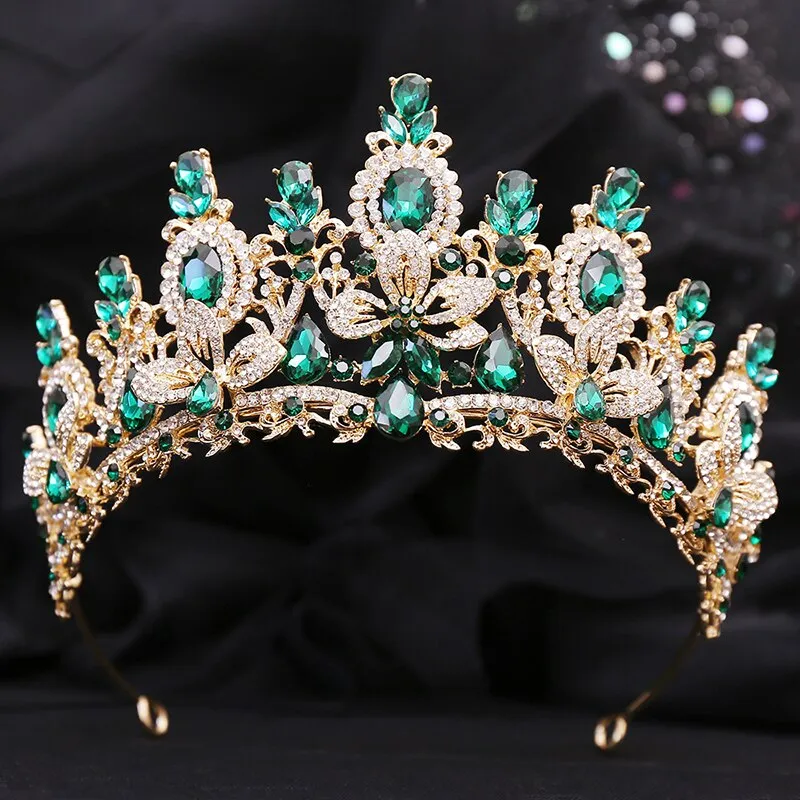 Royal Bridal Wedding Pageant Crown Princess Tiaras Hair Accessories