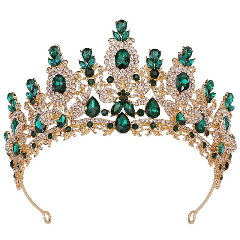Royal Bridal Wedding Pageant Crown Princess Tiaras Hair Accessories