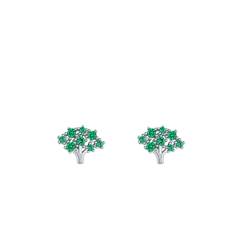 S925 Sterling Silver Japanese and Korean Countryside Vegetables Earrings