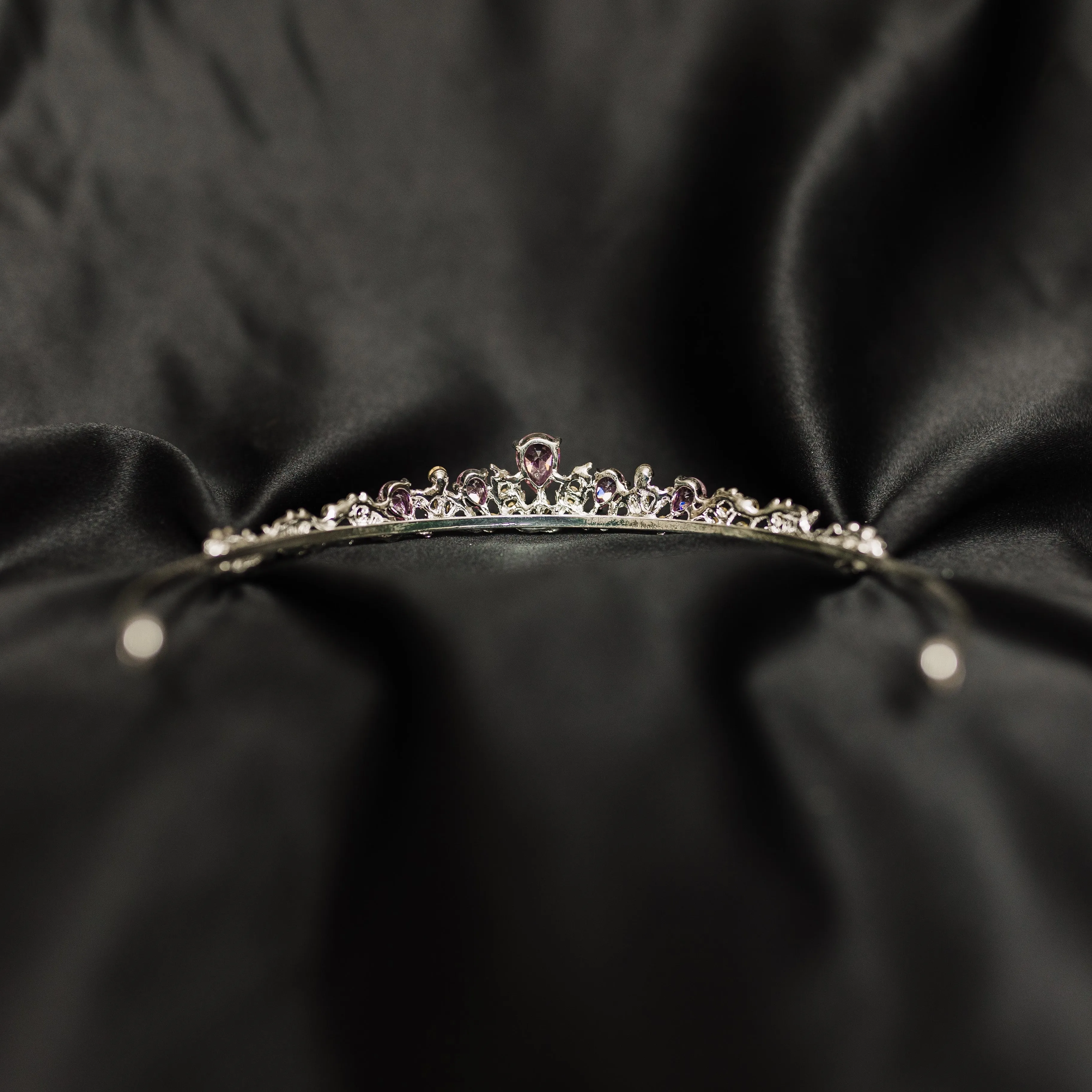 Sadie's Tiara in Pink & Silver