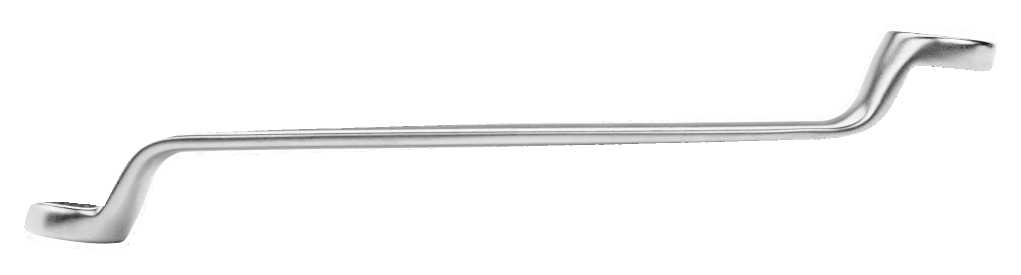 Sandvik Belzer Metric Deep Offset Double Ring End Wrenches with Chrome Finish 2M-13-14