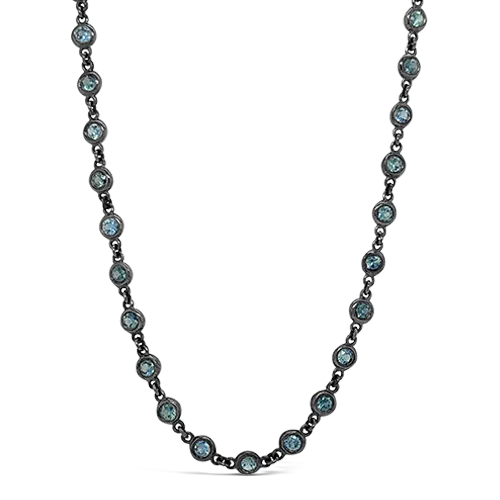 Sapphire Chain Necklace