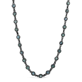 Sapphire Chain Necklace