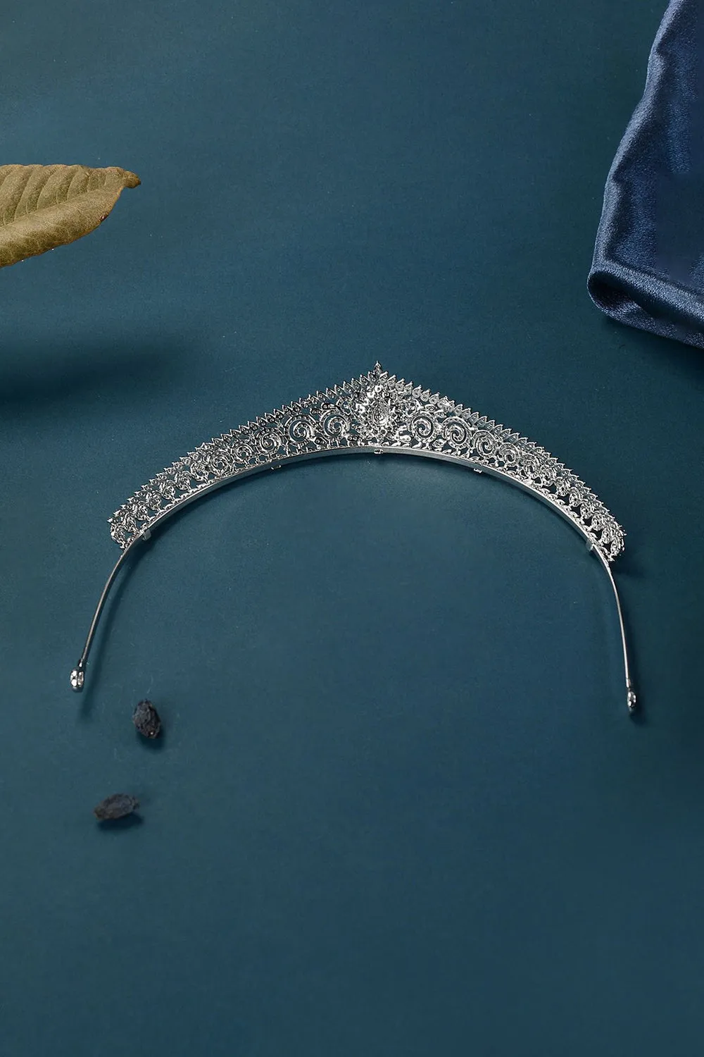 Silver Eternal Zircon Tiara