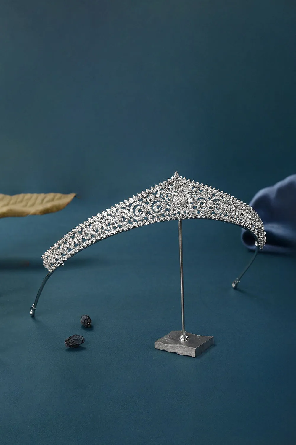 Silver Eternal Zircon Tiara