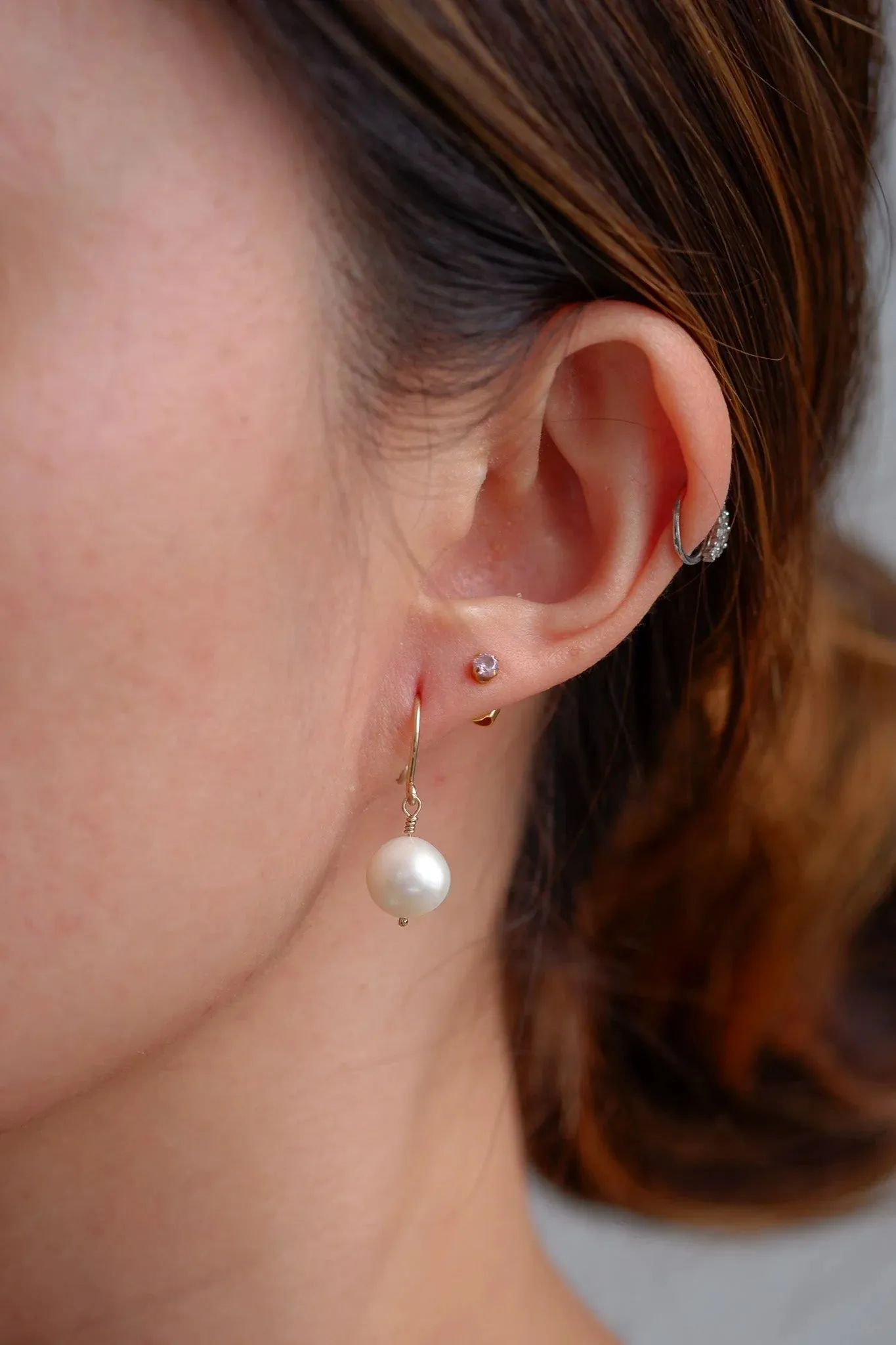 SNOWBALL EARRINGS