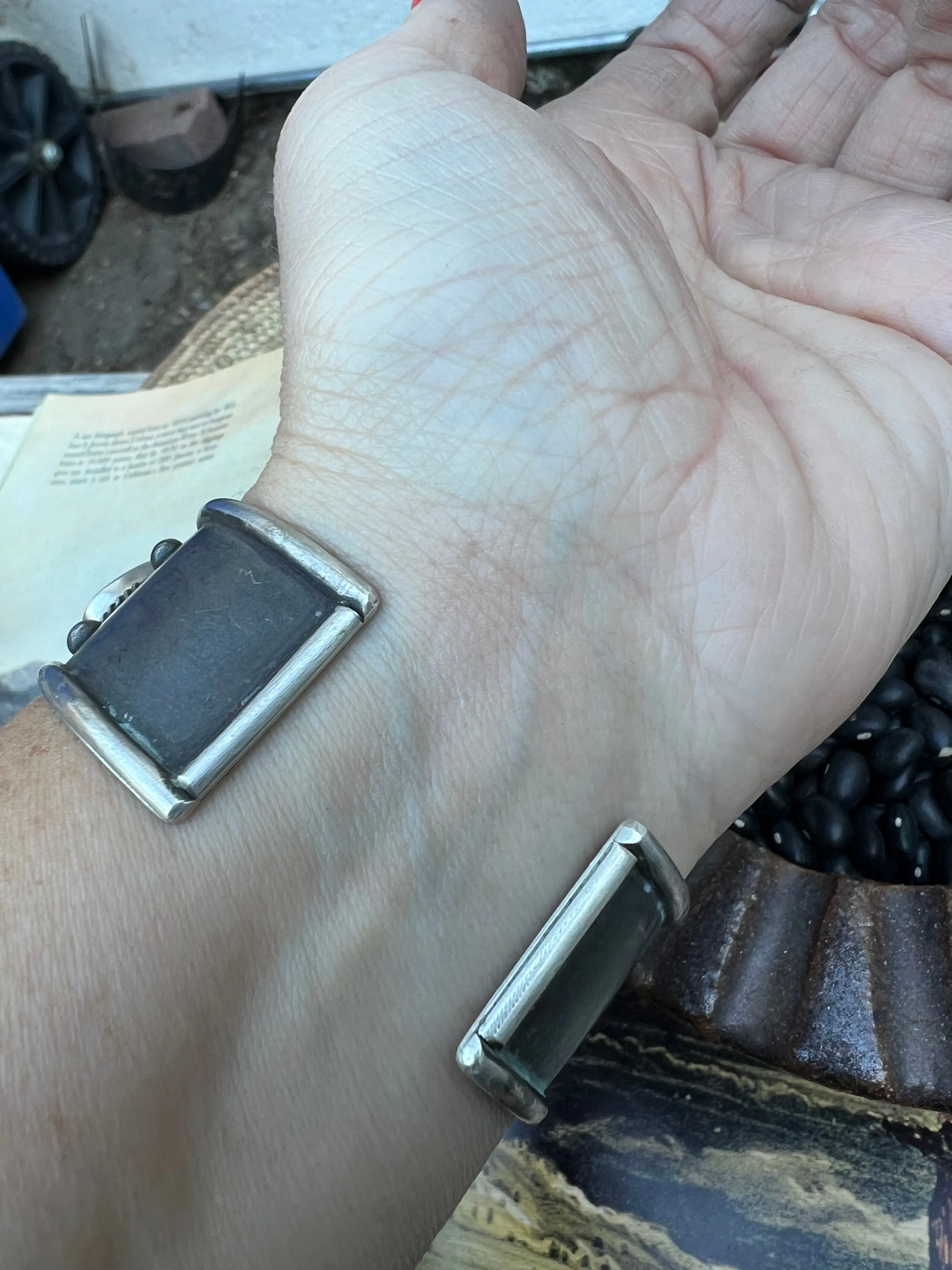 Sonoran Gold Bar Cuff
