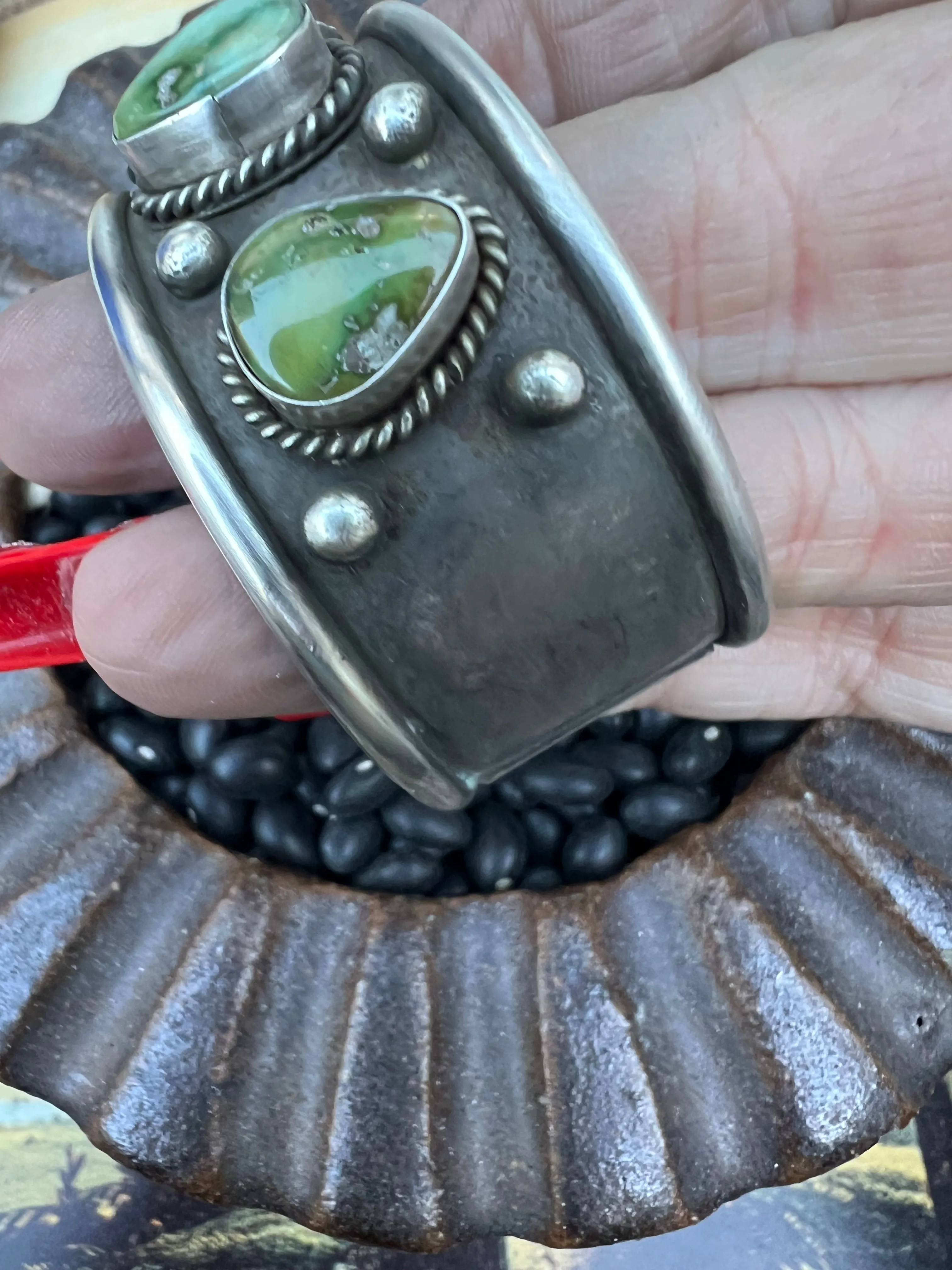 Sonoran Gold Bar Cuff
