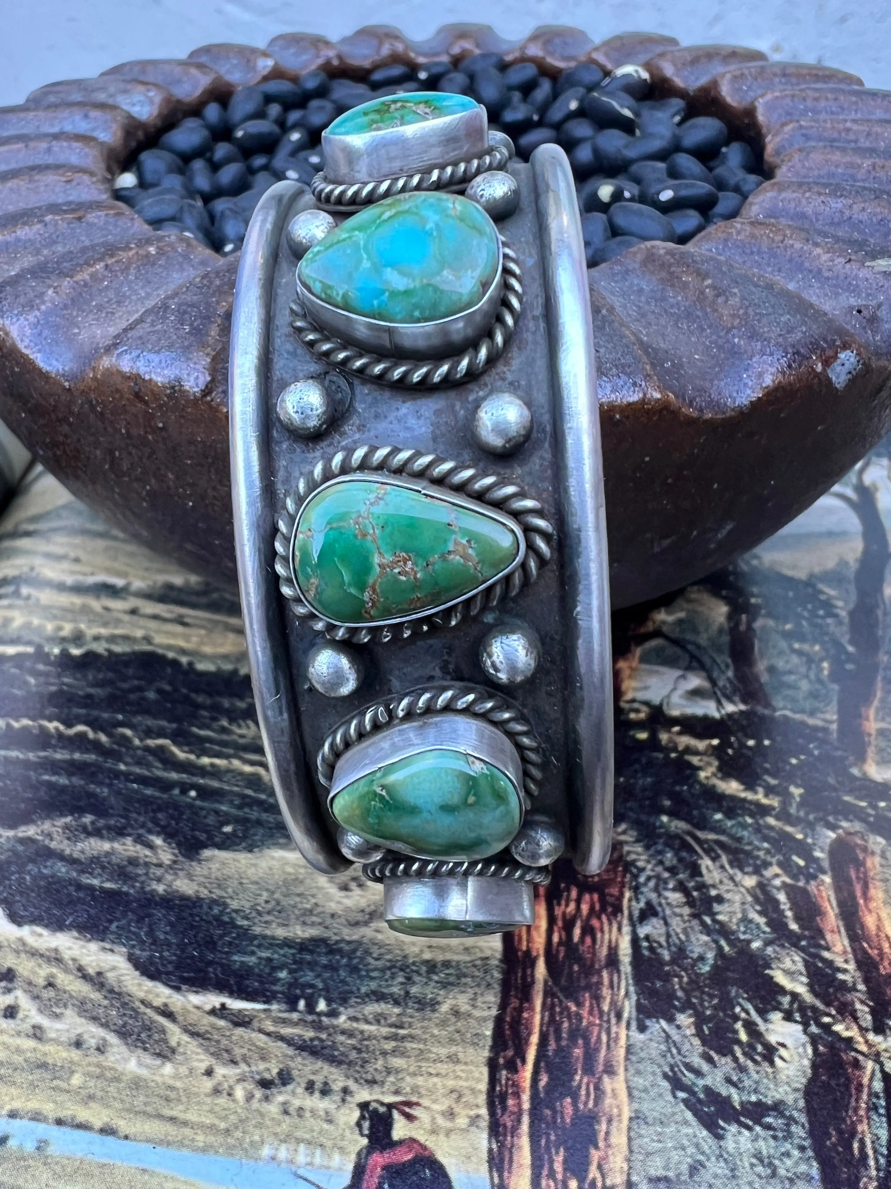 Sonoran Gold Bar Cuff