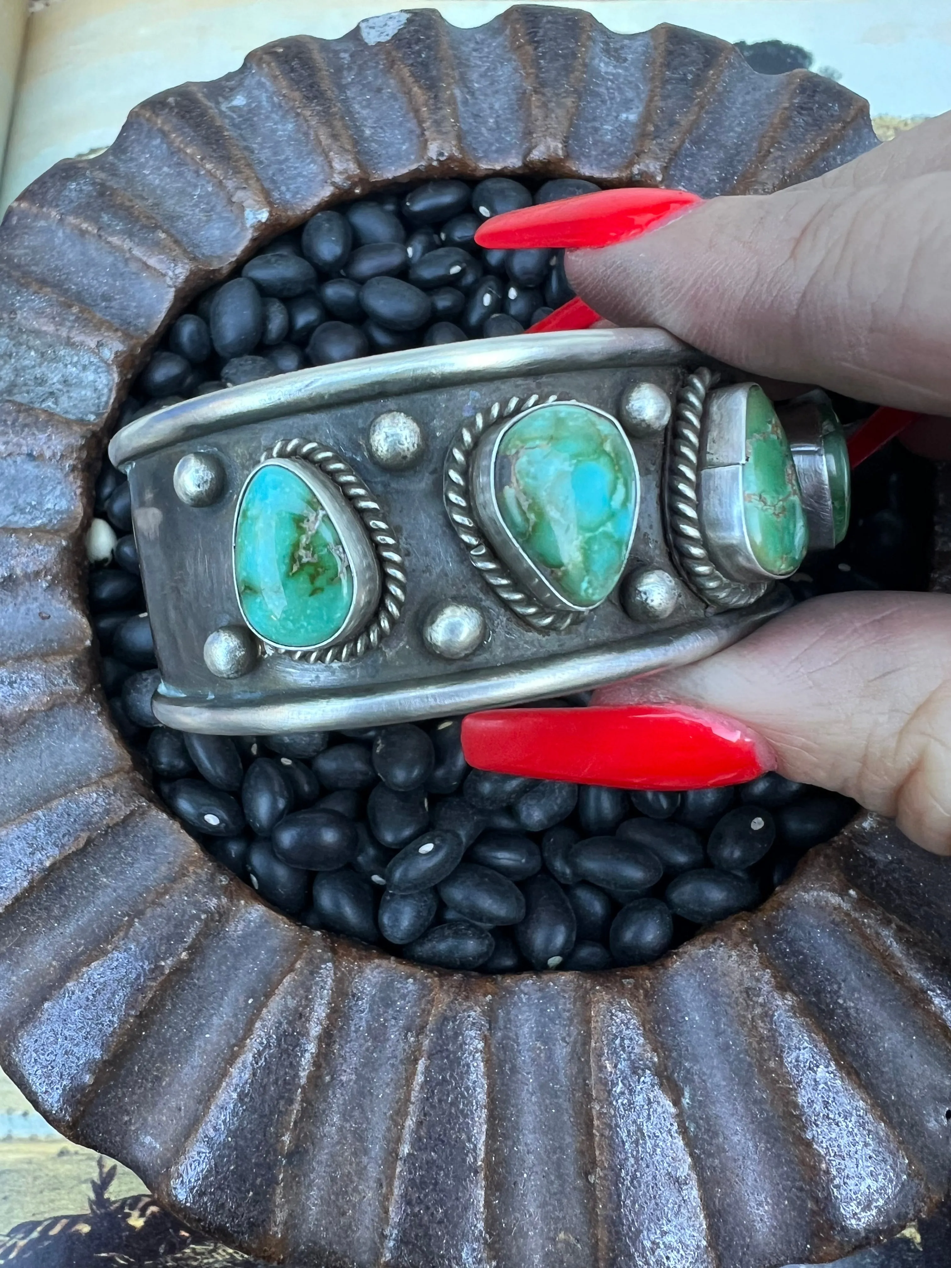 Sonoran Gold Bar Cuff