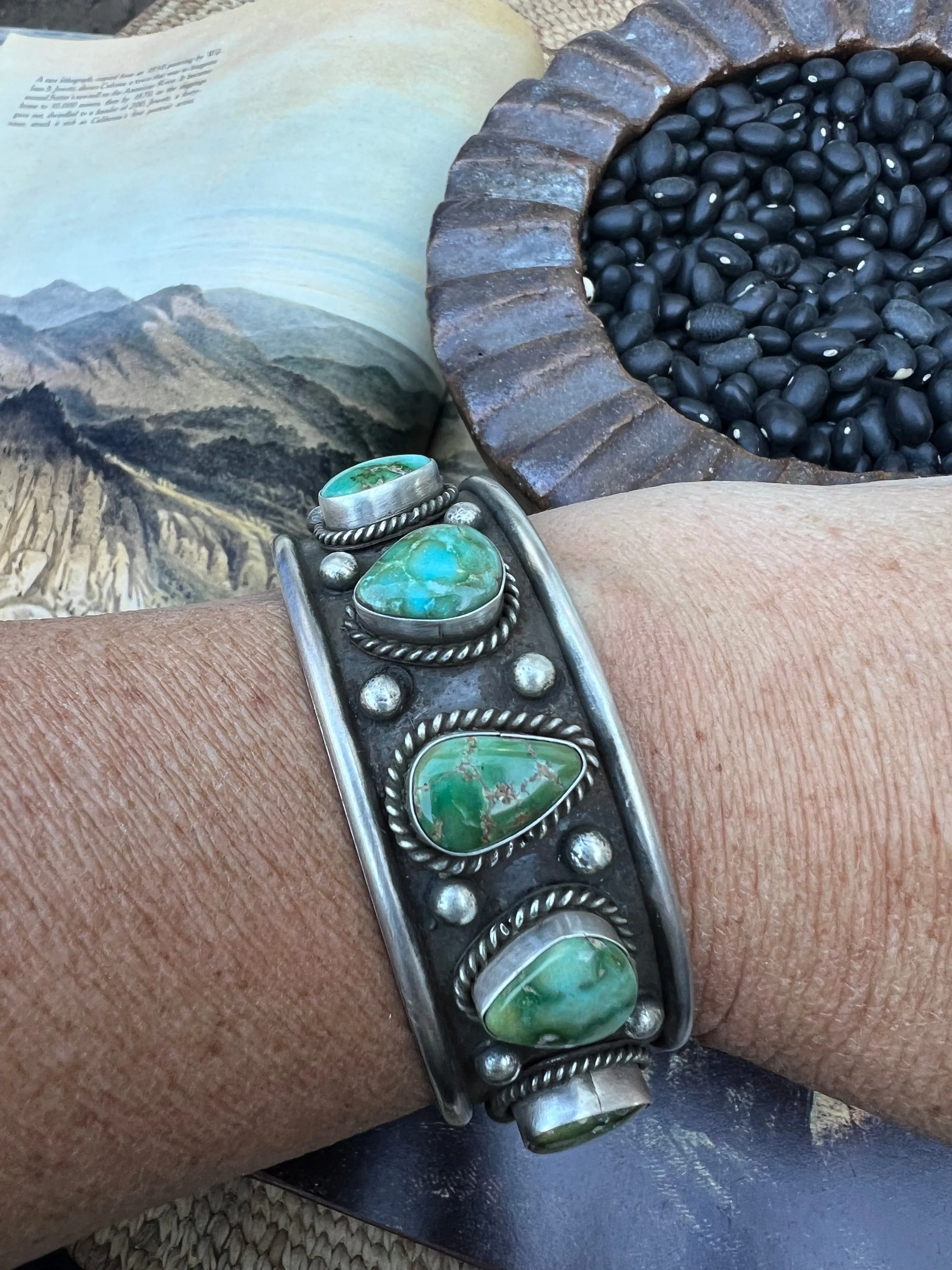 Sonoran Gold Bar Cuff