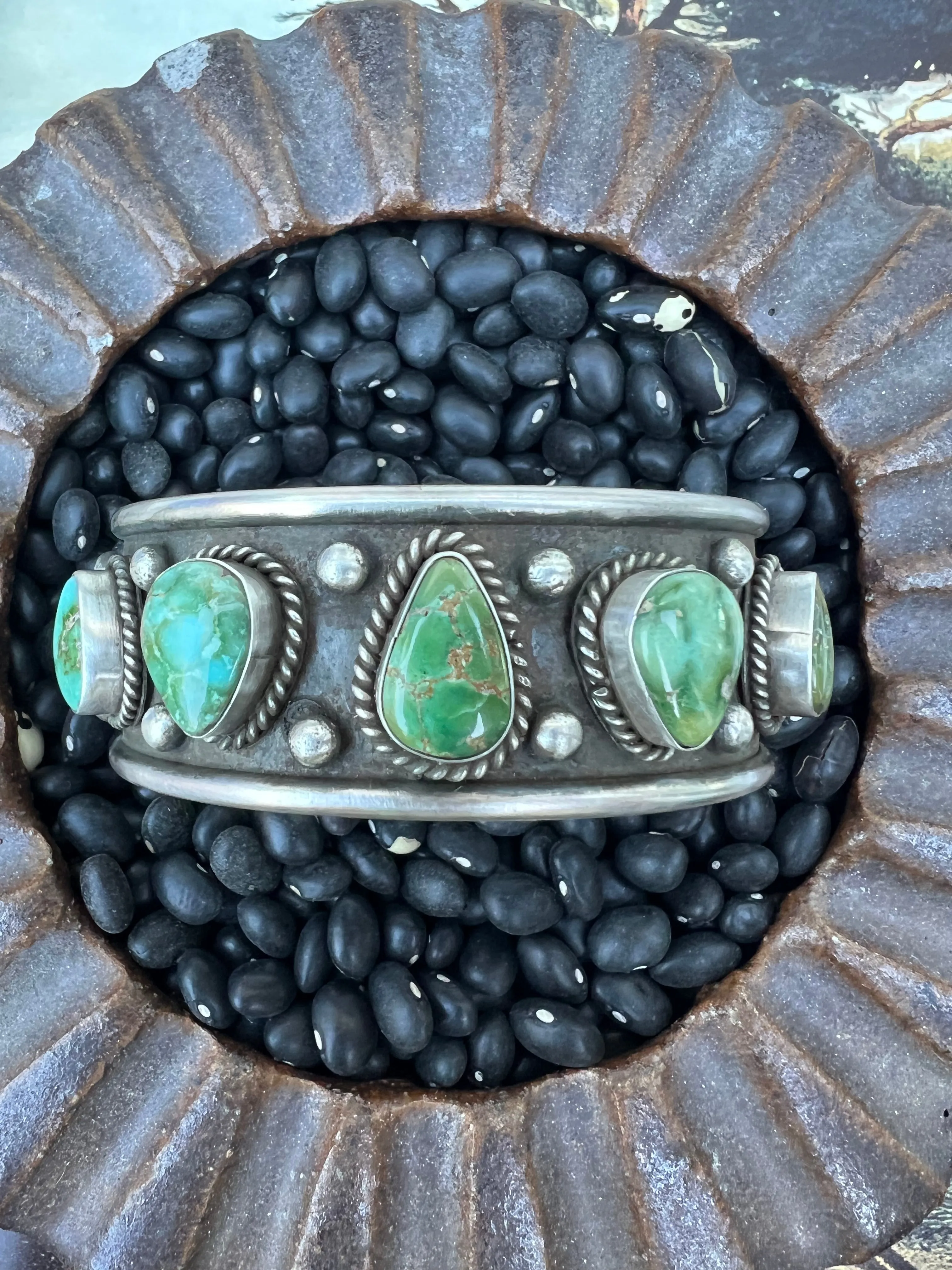 Sonoran Gold Bar Cuff