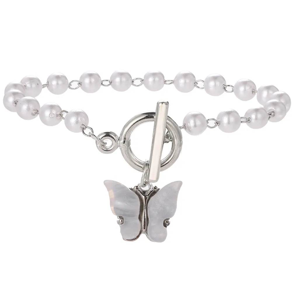Statement Chain Glossy Bracelet Set