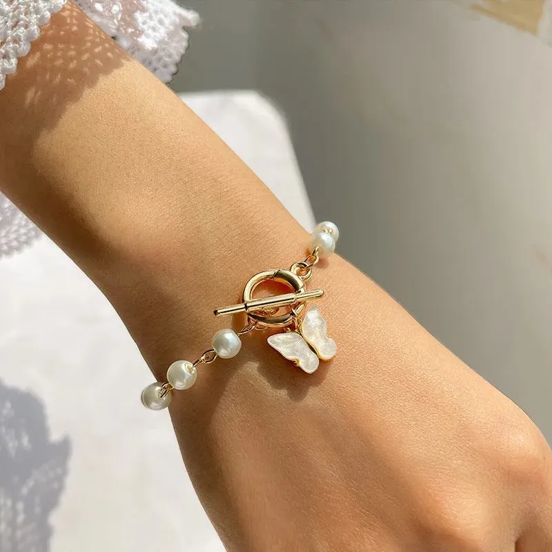 Statement Chain Glossy Bracelet Set