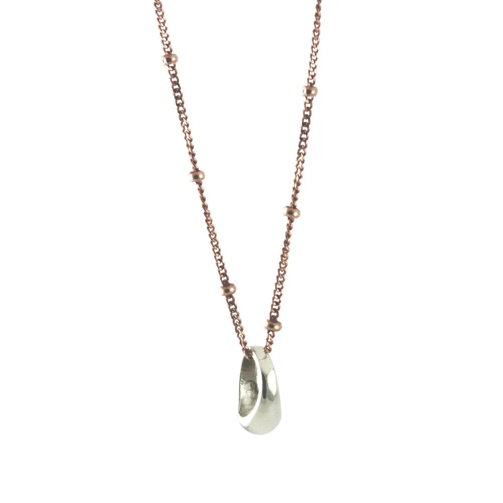 Sterling Silver Reminder Ring Necklace