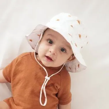 Sunshine Bucket Hat UPF 50  with Adjustable Breakaway Strap