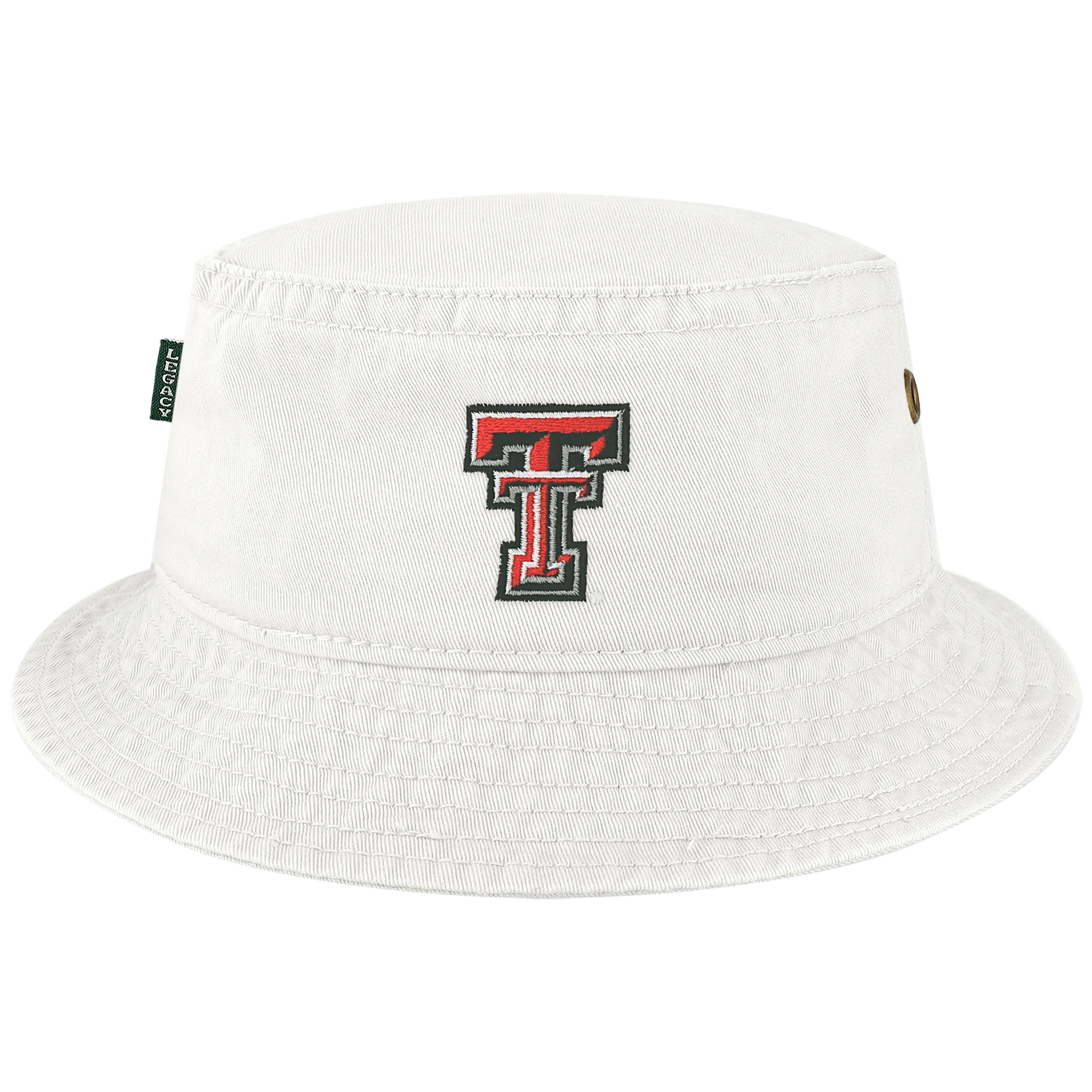 Texas Tech Red Raiders White Relaxed Twill Bucket Hat