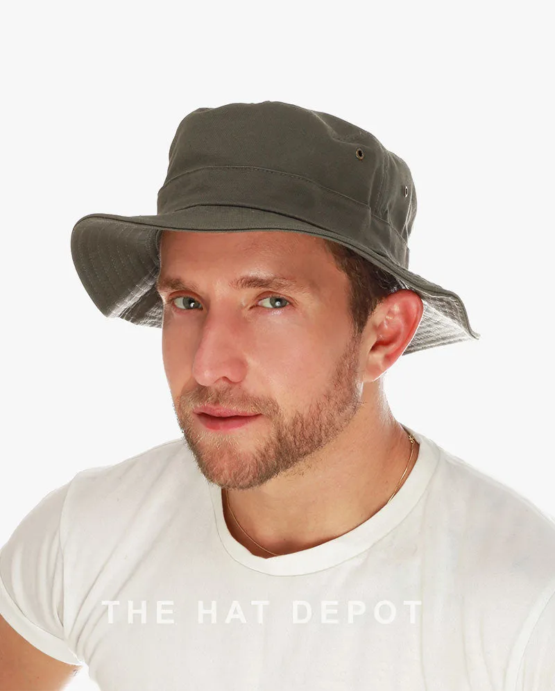 The Hat Depot - Canvas Cotton Bucket