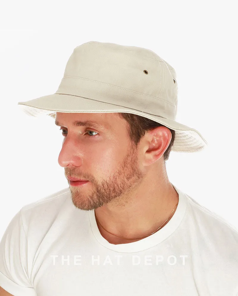 The Hat Depot - Canvas Cotton Bucket
