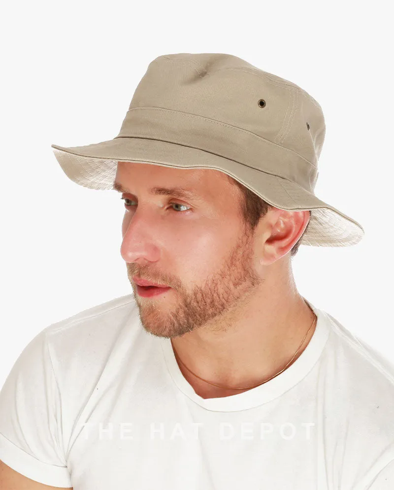 The Hat Depot - Canvas Cotton Bucket