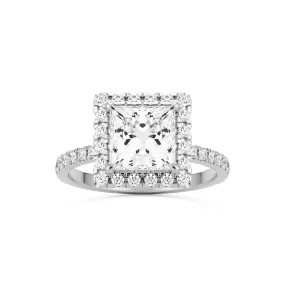 The Square Halo Pavé