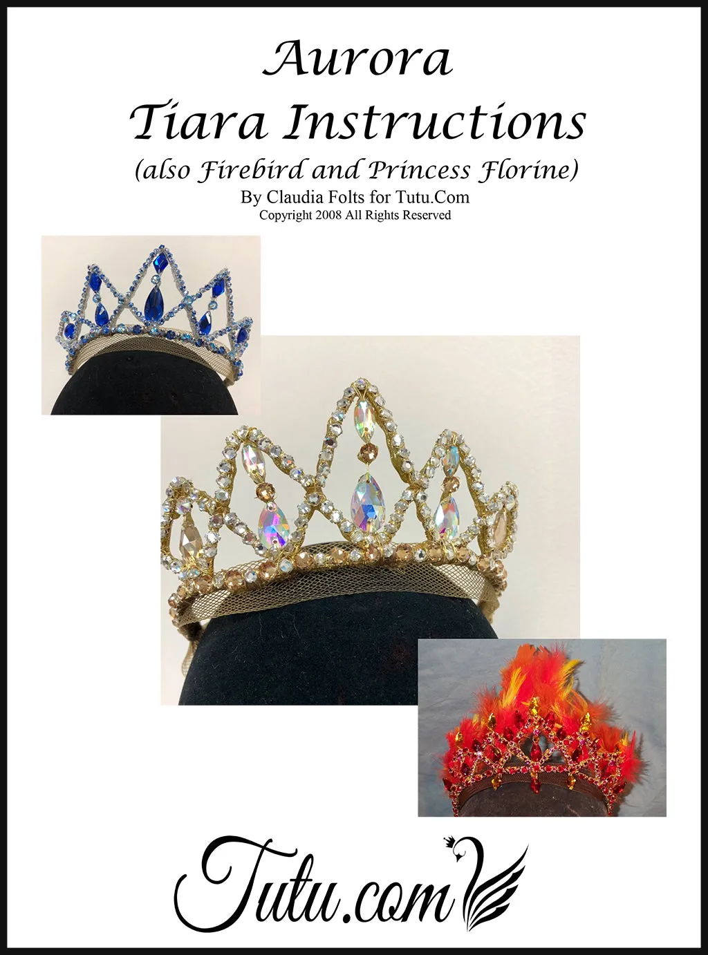 Tiara Design Pattern - Aurora, Firebird, Princess Florine