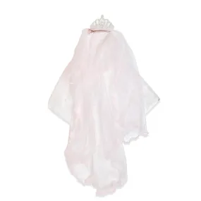 Tiara Hair Clip w/ Veil