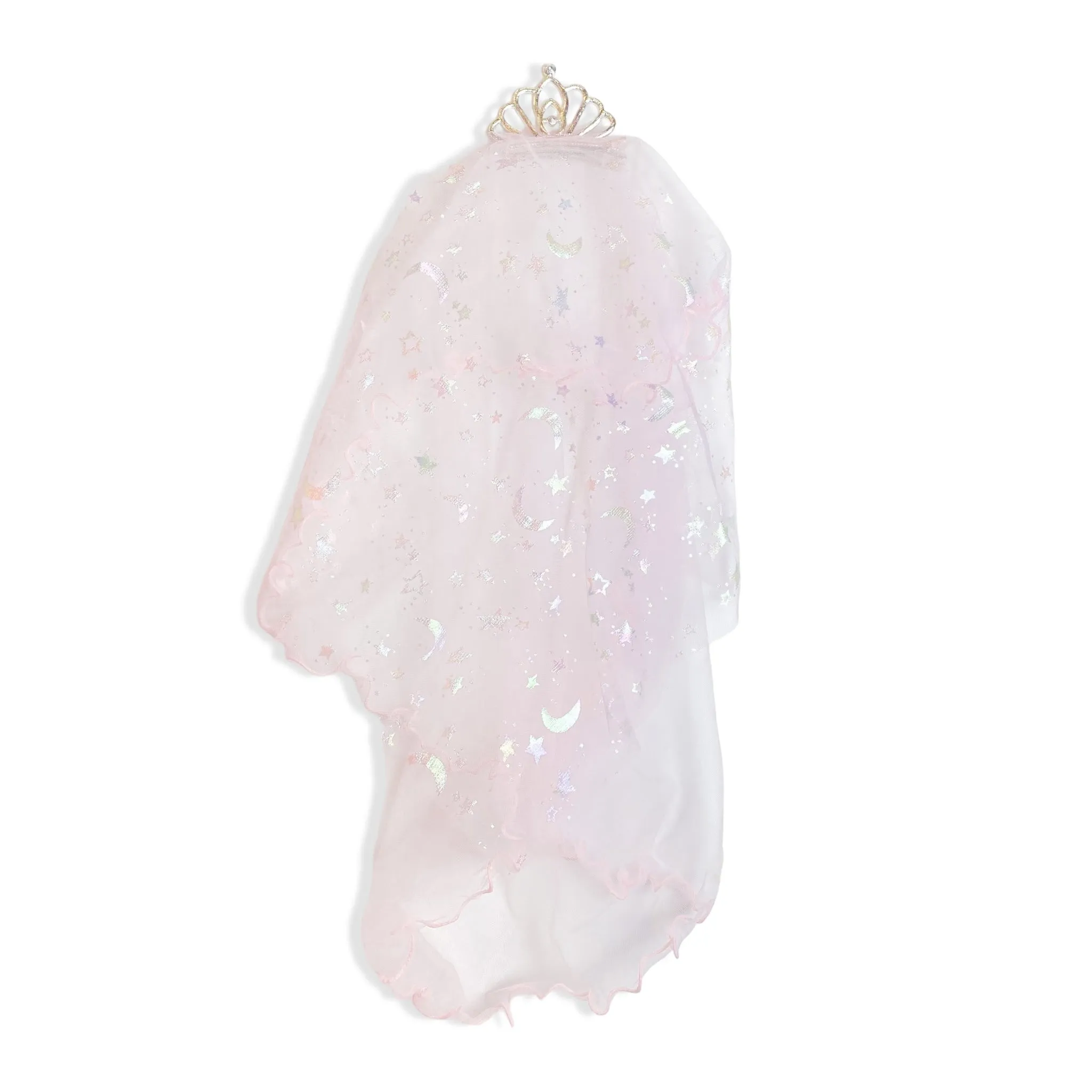 Tiara Hair Clip w/ Veil